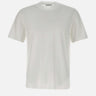 T-shirt in crepe di cotone DK87114 BIANCO DIKTAT 