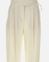 Pantaloni con fascia annodata in vita 50556552 118 BOSS 