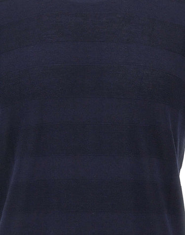 Maglia in cotone con lavorazione a righe 302421 038 KANGRA 