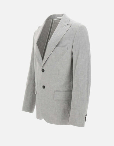 Blazer in cotone stretch L011 01898960 PAOLO PECORA 