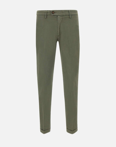 Pantaloni "Mucha10" in cotone stretch e lyocell P24910JM 7F2095231 RE-HASH 