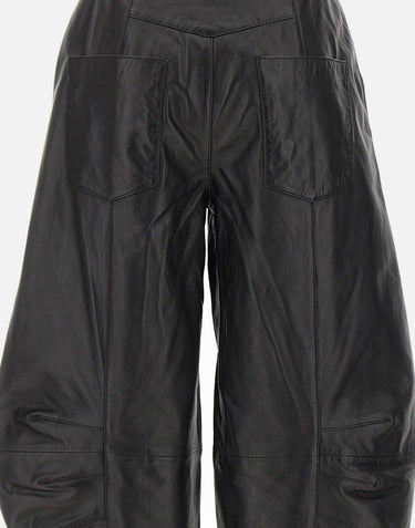 Pantaloni cargo in pelle 116170 100 ROTATE BIRGER CHRISTENSEN 