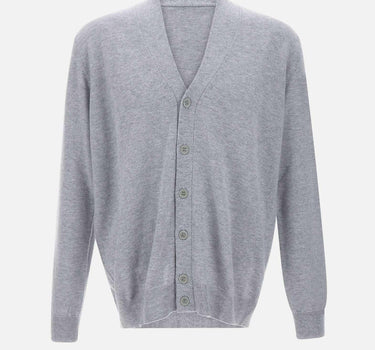 Cardigan in lana merino extrafine 900862 112 KANGRA 