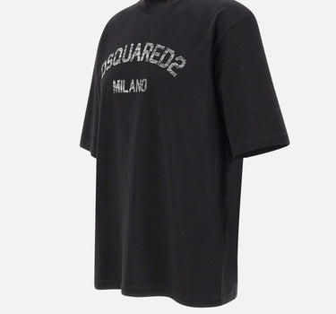 "Loose Fit Tee" S74GD1476 D20020962X DSQUARED2 