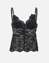 "Tank top in lace" 25PJT0043PA0170 P001 RABANNE 