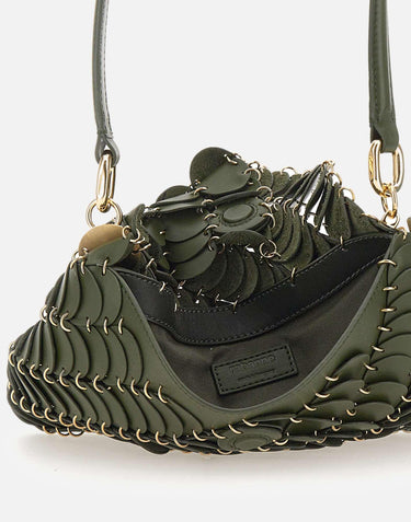 "Sac a main Khaki Paco leather bag" 25ASS0424CLF259 M338 RABANNE 