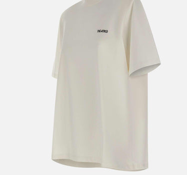 T-shirt con spalline rimovibili 260WCT00360 JJJ025AA001 THE ATTICO 