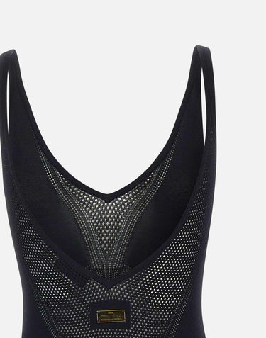 Body in maglia traforata BK80W61E2 110 ELISABETTA FRANCHI 