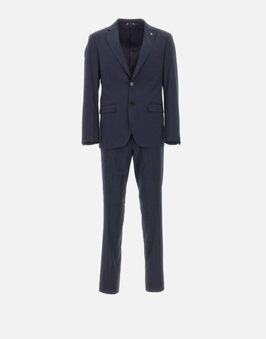 Abito slim in misto viscosa stretch 4032A3318C 26327889 MANUEL RITZ 