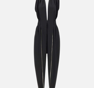 Jumpsuit "Sarouel" con doppia zip COPCO21F1023 BLK1 COPERNI 