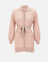 Maxi cardigan con cintura 197035 008 KANGRA 