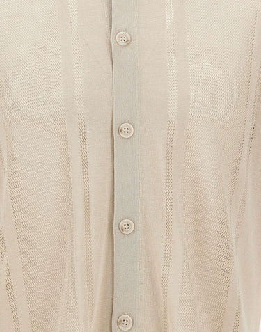 Camicia in maglia di misto seta A033F200 1420 PAOLO PECORA 