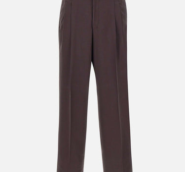 Pantaloni in twill drappeggiato 50561961 207 BOSS 