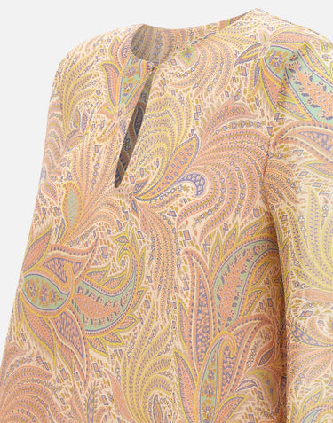 Blusa in seta WRJA0095 99SA1G4X0804 ETRO 