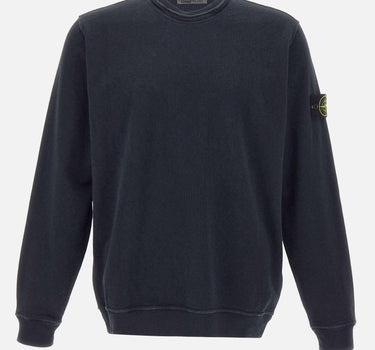 Felpa malfilé effetto "old" 6100034S0060 V0020 STONE ISLAND 