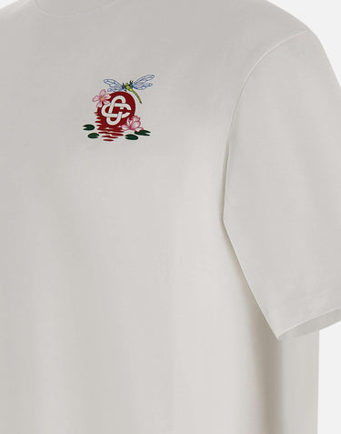 T-shirt "Dragonfly Floral" MAW25JTS044 08 CASABLANCA 