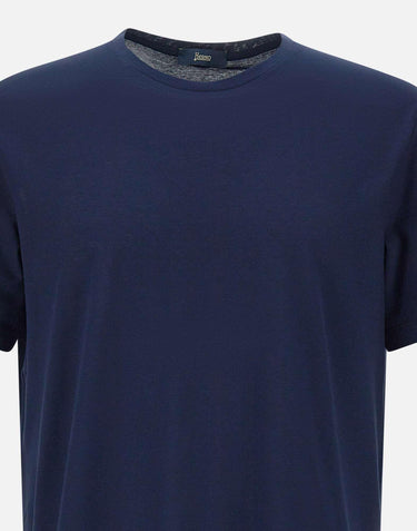 T-shirt  in jersey voile crêpe JG000166U 520059200 HERNO 