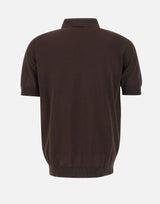 Polo in cotone crêpe PL1MCPAR CR14R190 FILIPPO DE LAURENTIIS 