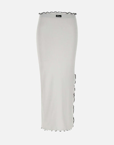 "Rib long midi skirt" 113654 400 ROTATE BIRGER CHRISTENSEN 
