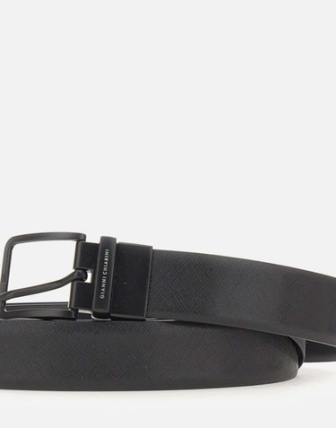 Cintura in pelle reversibile CN9913005 SAFSPECNERO GIANNI CHIARINI 