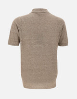 Polo in misto lino PL1MCSK LC14R921 FILIPPO DE LAURENTIIS 