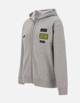 Felpa con patch logo SH0HG0007 M25025853M MM6 MAISON MARGIELA 