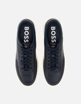 Sneakers "Baltimore" in pelle<BR/> 50542106 401 BOSS 