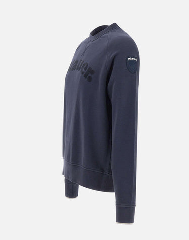 Felpa "Camp" 26SBLUF03242 006804888 BLAUER 