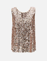 Top con paillettes D110P000029N 006 ELENA MIRO' 