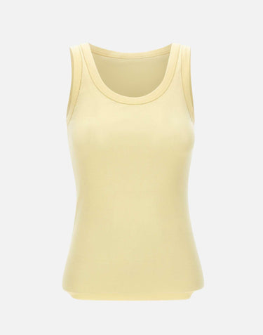 Top in cotone a costine JED266F602 L896783 FABIANA FILIPPI 