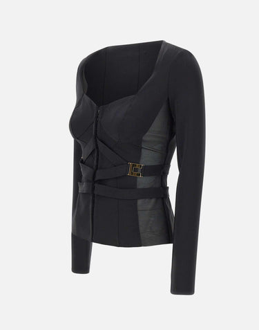 in pregiato tessuto bielastico GI16056E2 110 ELISABETTA FRANCHI 