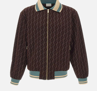 "La veste survetement Monogramme" SJ008 PL159DBN DROLE DE MONSIEUR 