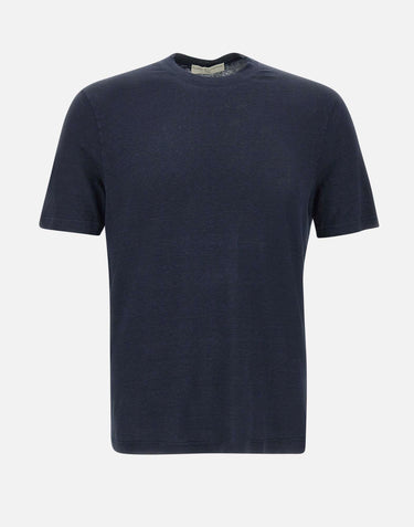 T-shirt in lino TSMC JERLINU890 FILIPPO DE LAURENTIIS 