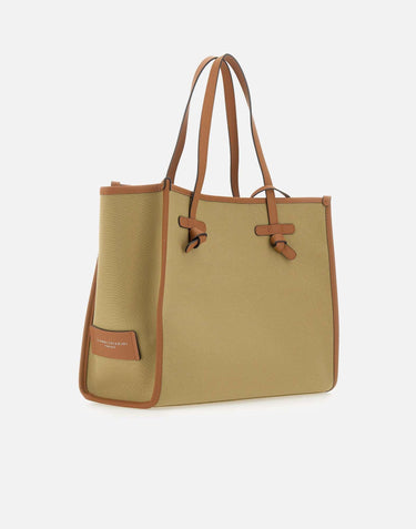 Borsa a spalla "Marcella" BS6850 COMMCNVSETAIGACORDACARAMEL MARCELLA CLUB GIANNI CHIARINI 