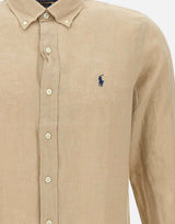 Camicia "Classics" in lino 710966294 001 POLO RALPH LAUREN 