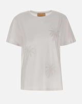 T-shirt con ricami gioiello SPJDK001 1019 KAOS 