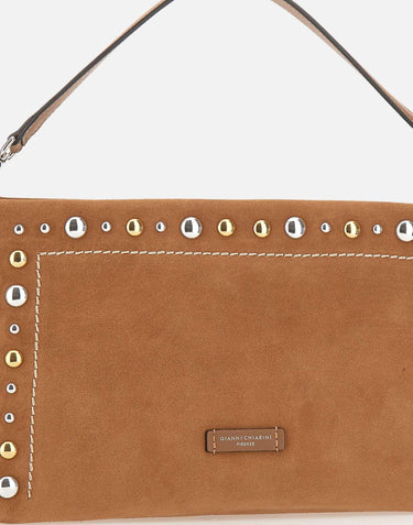 Borsa a spalla "Elisa" BS11985 CMBRCCARAMEL GIANNI CHIARINI 