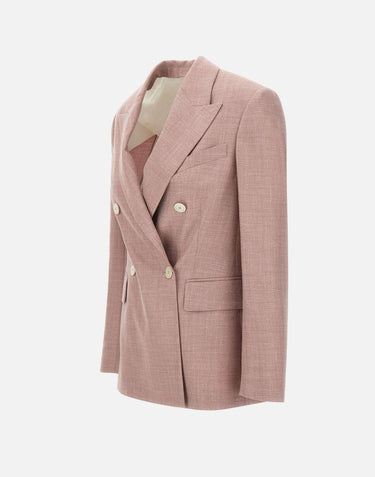 Blazer in lana, seta e lino K85GIAF02 TES0K066161 ELEVENTY 