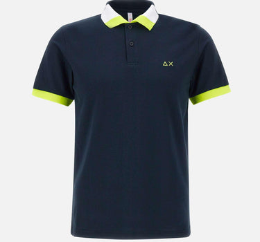 "Polo fluo multicolor" A35123 07 SUN68 