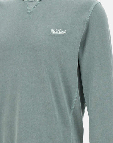 Felpa "Garment dyed" in puro cotone CFWOSW0261 MRUT40406642 WOOLRICH 
