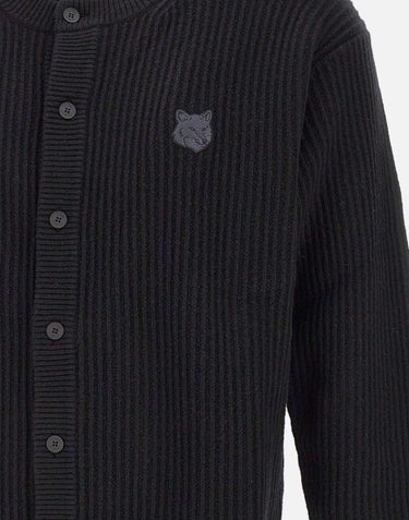 "Fox head cardigan" PM00508KT1149 P199 MAISON KITSUNE' 