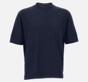 T-shirt in crêpe di cotone TS0MCOV CR14R890 FILIPPO DE LAURENTIIS 