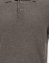 Polo in misto seta 43142 16224170 GRAN SASSO 