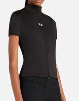 Top "Interlock Zipped" 325JTO446JS0250 BLACK COURREGES 
