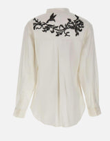 Giacca con ricamo gioiello CS014 WHITE JACQUES WEI 