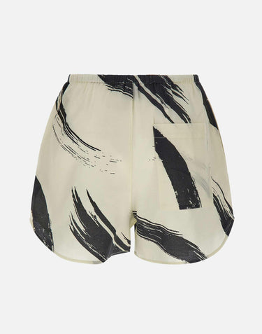 Shorts "Nilo" NILO IVORYBLACK LOULOU DE SAISON 