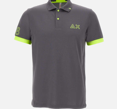 "Polo logo fluo" A35122 99 SUN68 