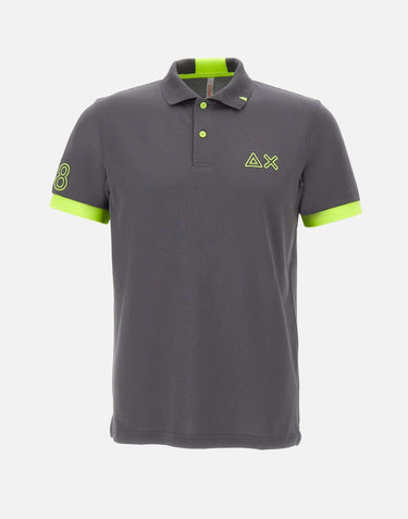 "Polo logo fluo" A35122 99 SUN68 