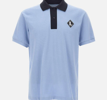 Polo classic fit con stemma PH0719 AEY LACOSTE 