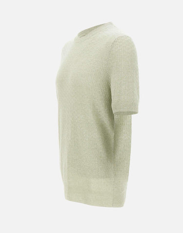 Maglia in misto lino e cotone 57169 18668410 GRAN SASSO 
